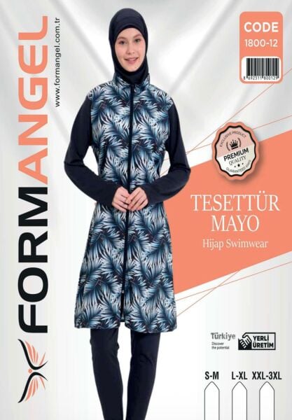 FORM ANGEL 1800-12 FERMUARLI TAYTLI TESETTÜR MAYO