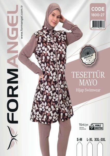 FORM ANGEL 1800-27 FERMUARLI TAYTLI TESETTÜR MAYO