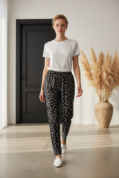 YZC BAYAN BATTAL TURLU PANTOLON 5 Lİ