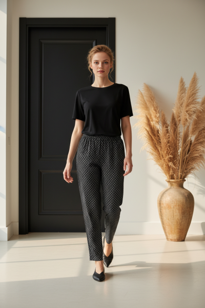 YZC BAYAN BATTAL TURLU PANTOLON 5 Lİ