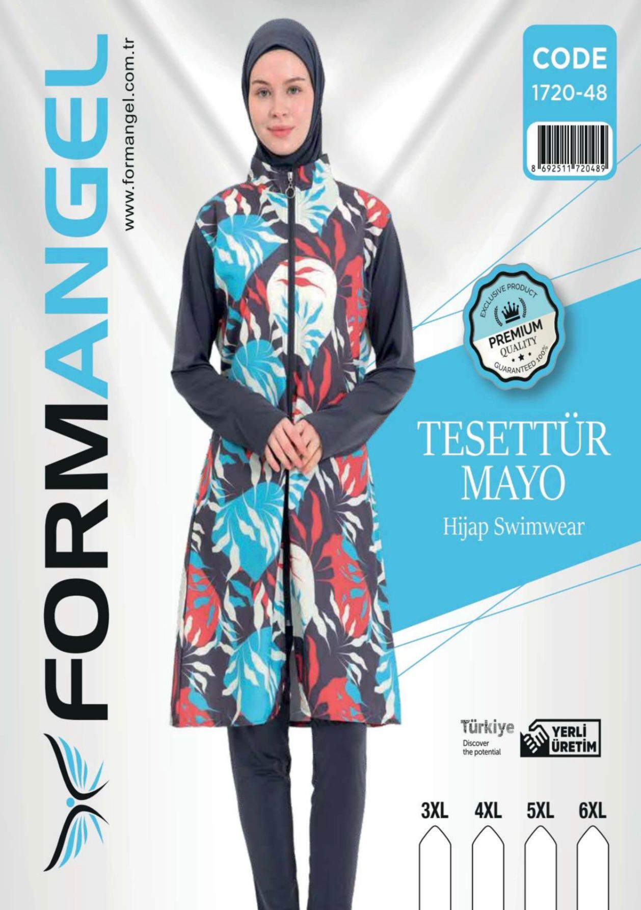 FORM ANGEL 1720-48 BATTAL FERMUARLI TESETTÜR MAYO