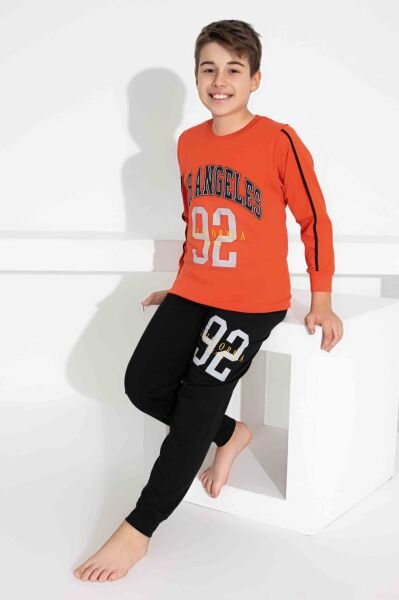 TARIK 3909 ERKEK 11-15 YAŞ PENYE U.KOL PİJAMA TKM