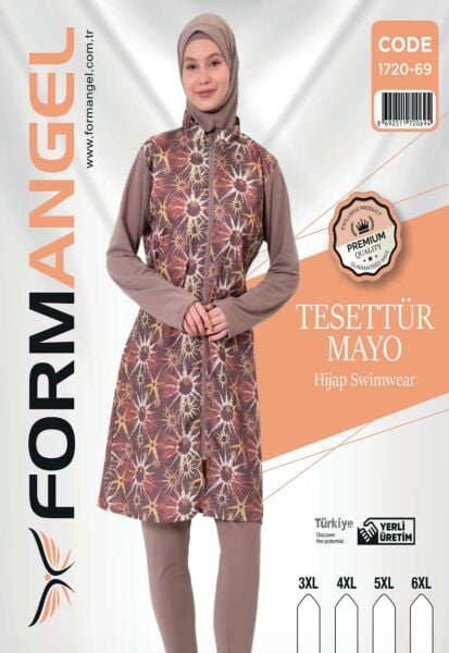 FORM ANGEL 1720-69 BATTAL FERMUARLI TESETTÜR MAYO
