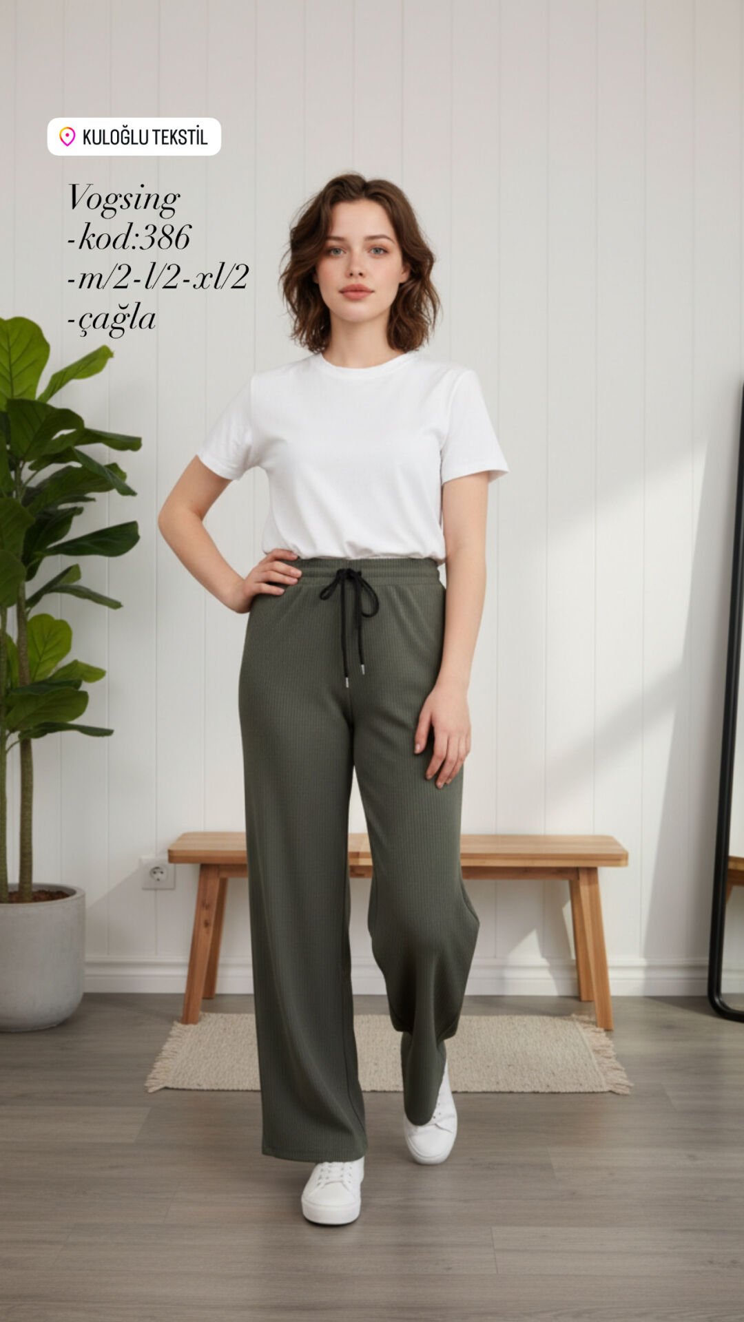 VOGSING 386 BAYAN GENİŞ FİTİLLİ TEK ALT