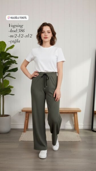 VOGSING 386 BAYAN GENİŞ FİTİLLİ TEK ALT