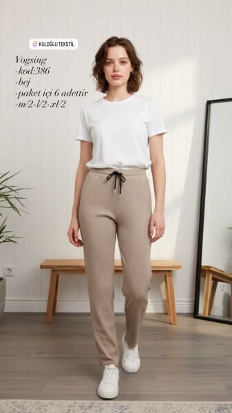 VOGSING 386 BAYAN GENİŞ FİTİLLİ TEK ALT