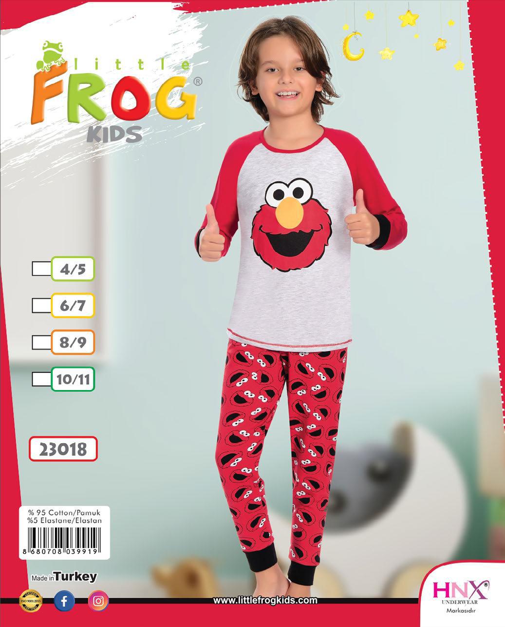 FROG 23018 ERKEK ÇOCUK PİJAMA TAKIM 4-11 YAŞ