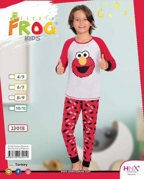 FROG 23018 ERKEK ÇOCUK PİJAMA TAKIM 4-11 YAŞ