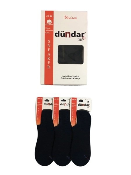 DÜNDAR 5572 BAYAN PLUS SNEAKER BABET ÇORAP
