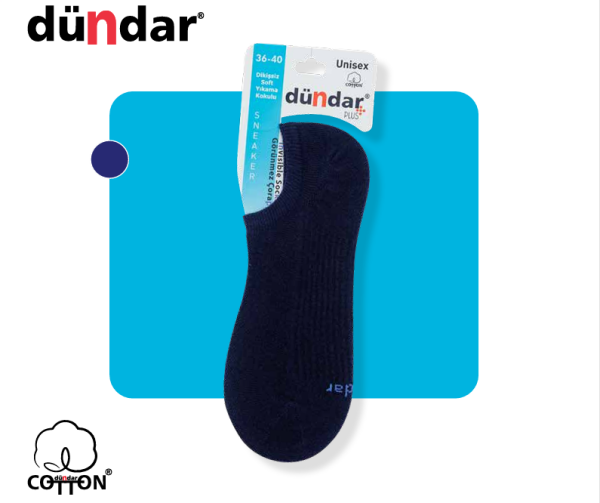 DÜNDAR 5572 BAYAN PLUS SNEAKER BABET ÇORAP