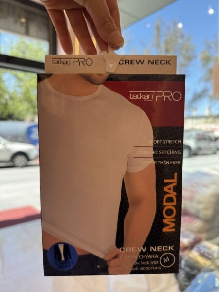 TATKAN ERKEK PENYE MODAL O YAKA CASUAL T-SHIRT