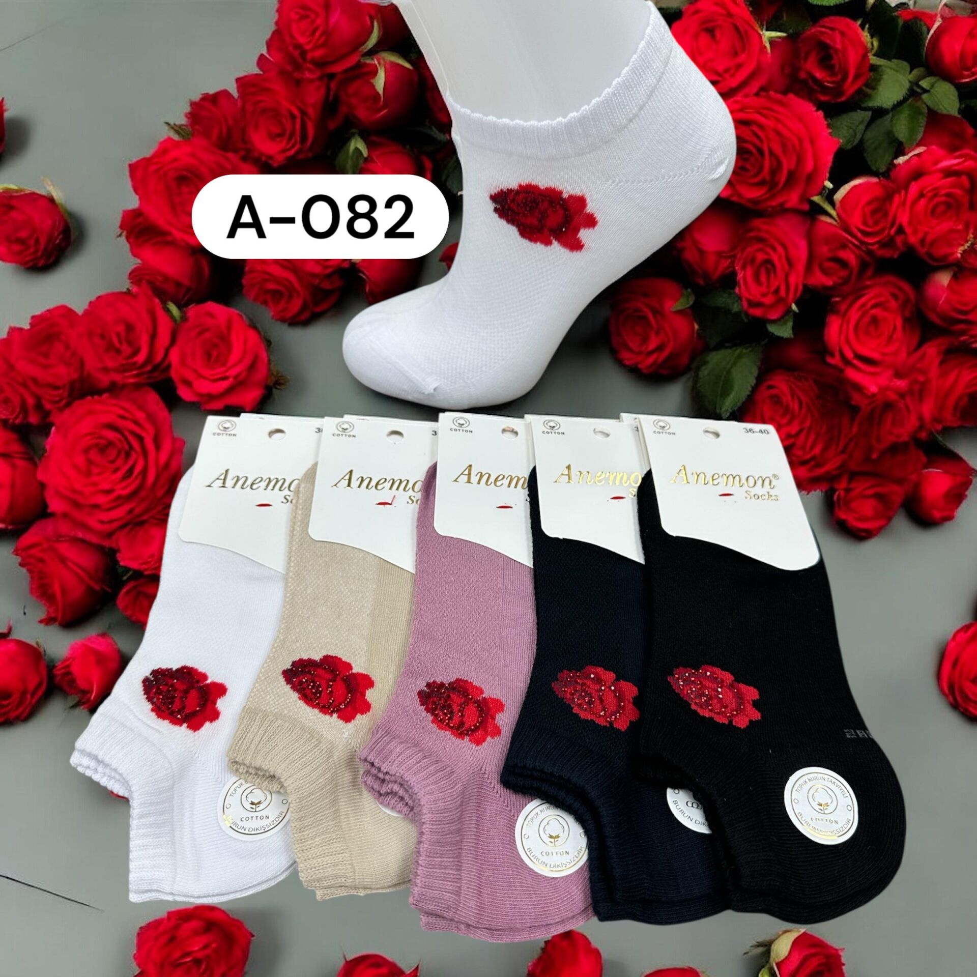 ANEMON 082 BAYAN TAŞLI PATİK