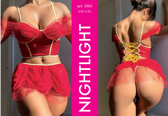 NIGHTLIGHT 1065 FANTAZİ TAKIM KIRMIZI