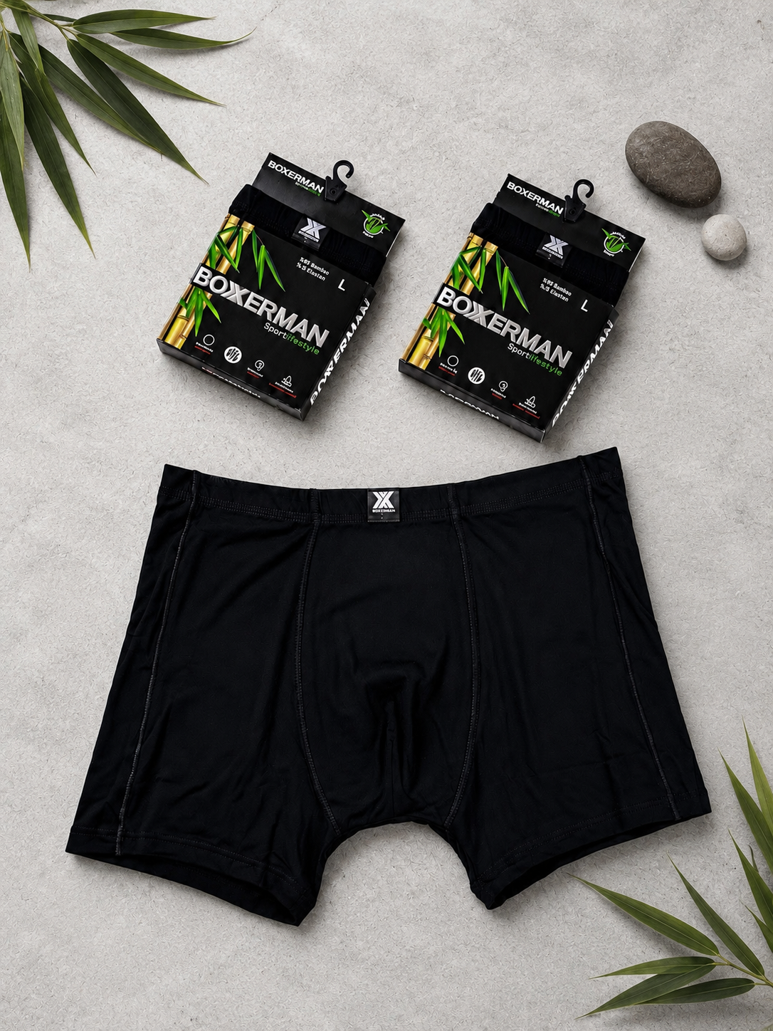 BOXXERMAN ERKEK BAMBU BOXER SHORT