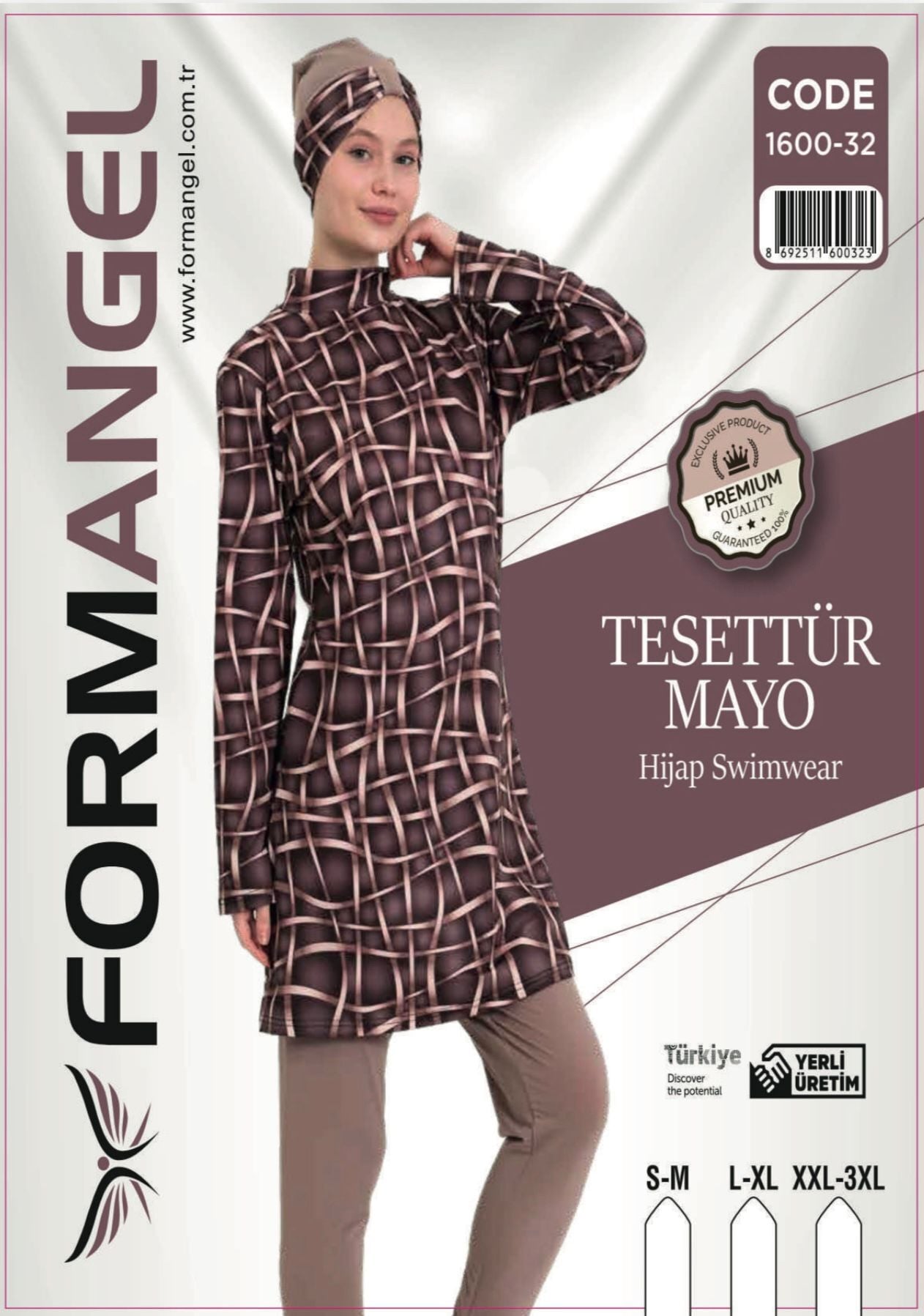 FORM ANGEL 1600-32 U.KOL F.LİKRA TESETTÜR MAYO