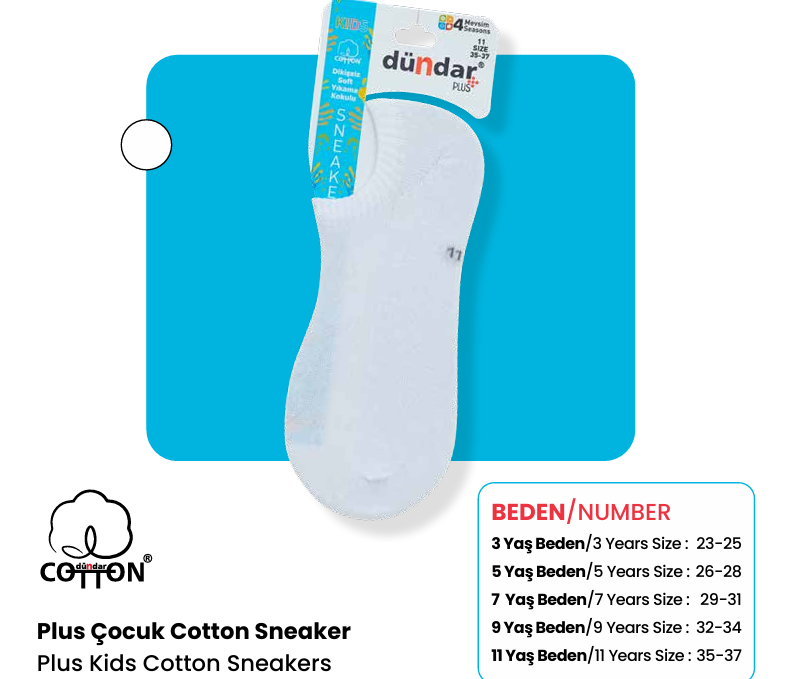 DÜNDAR 8405 KIZ ÇOCUK PLUS SNEAKER