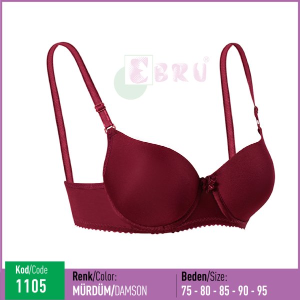 EBRU 1105 SLİKONLU BOŞ MİKRO TULUMLU SÜTYEN