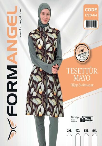 FORM ANGEL 1720-64 BATTAL FERMUARLI TESETTÜR MAYO