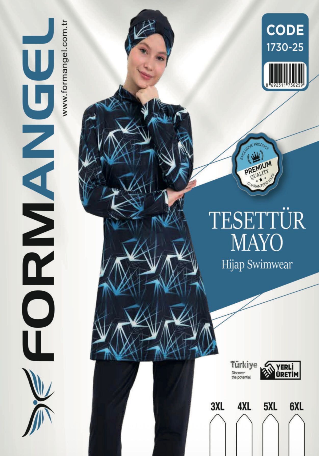FORM ANGEL 1730-25 BATTAL F.LİKRA TESETTÜR MAYO